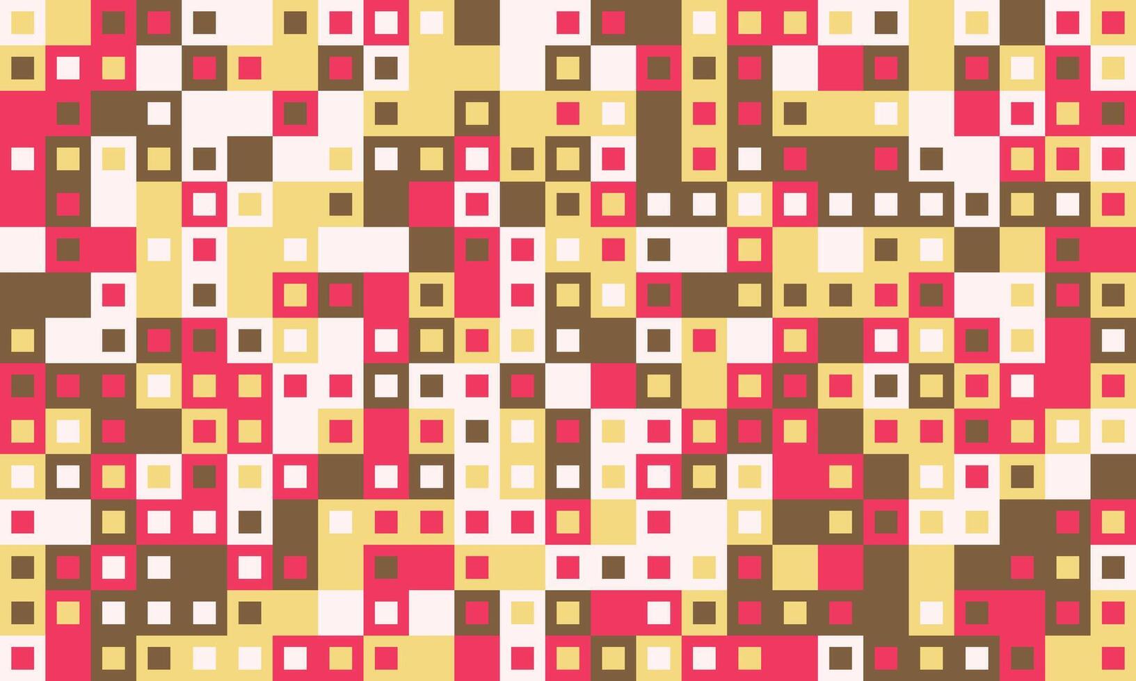 Colorful geometric grid pattern with minimal structure. Ideal for posters, creative materials, or textured backgrounds with a trendy, elegant touch. vector