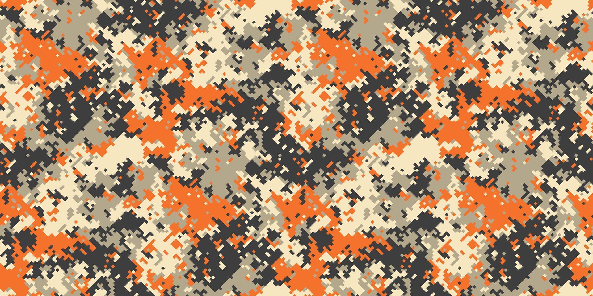 Balance wrapping under attack forest. Hunting universal on urban pixelated. Colours design, horizontal trendy. vector