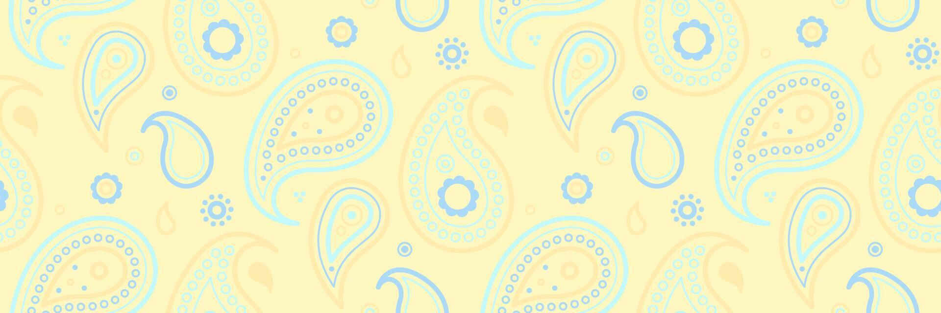 Floral decoration and color flowery. Curly geometry henna curve. Ornamental paisley by minimal card. vector
