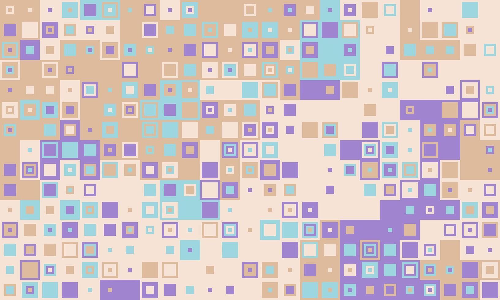 Pixelated symmetry birthday card oriental. Screen border illustration ornate. Sparse wall spectrum minimal. vector