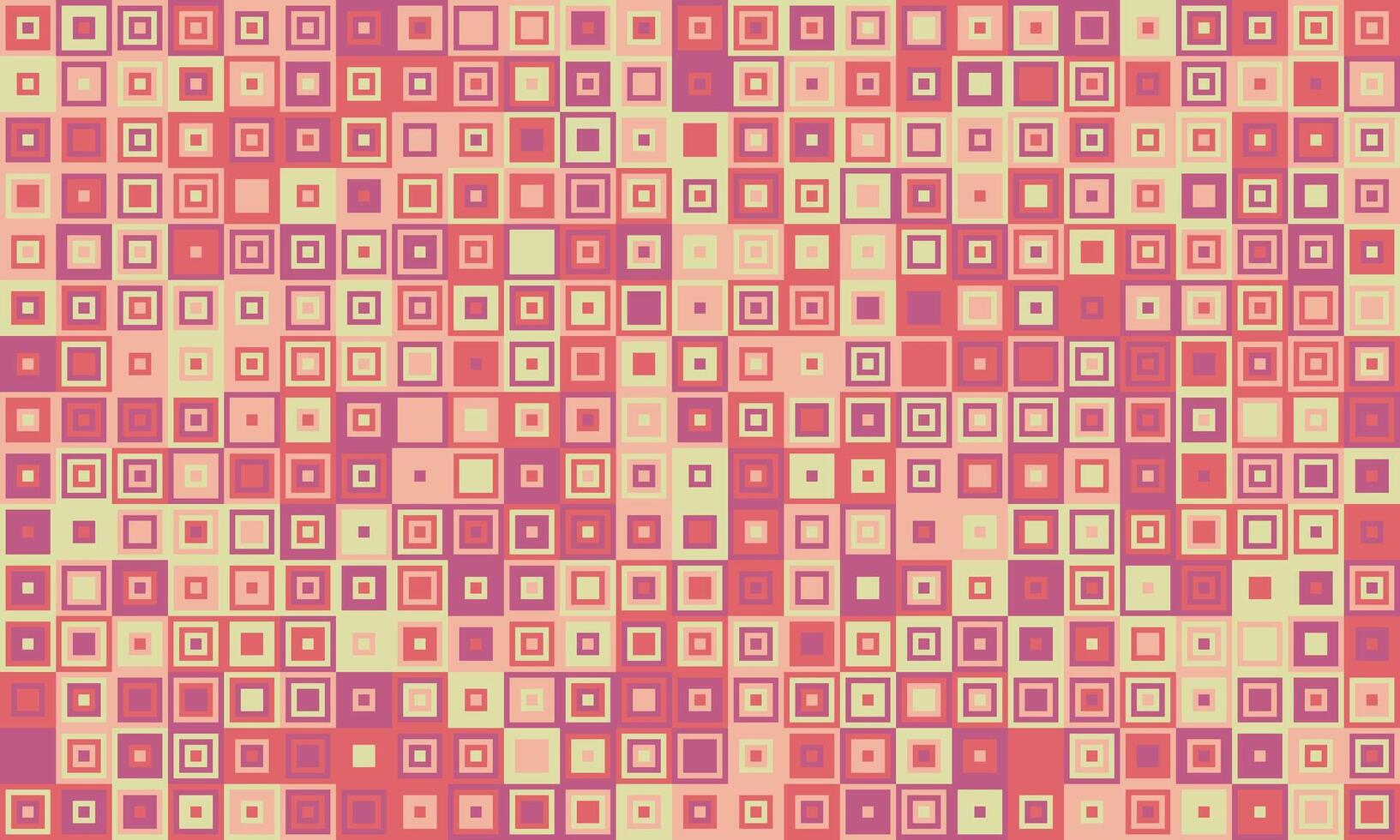 Elegant mosaic tile pattern with vibrant colours. Perfect for textile, decorative covers, or modern graphic design with structured and symmetrical appeal. vector