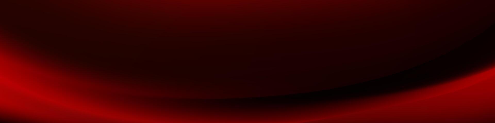 Abstract Red Gradient Background Dark Curves, Smooth Shadows, Intense Hues vector
