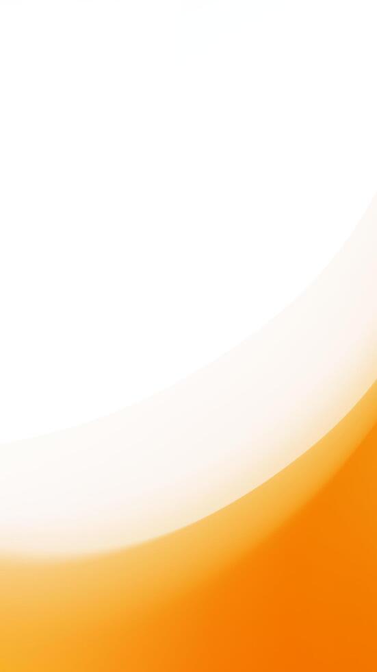 Abstract Orange and White Gradient Background Design Curve vector