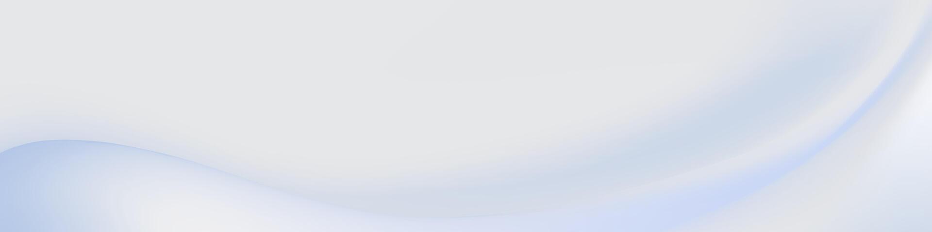 Soft light blue abstract background with smooth, subtle waves and flowing curves. vector