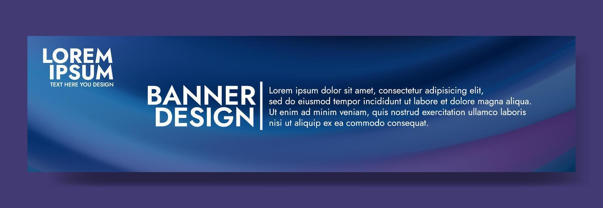 Abstract Blue Gradient Background Template for Website vector