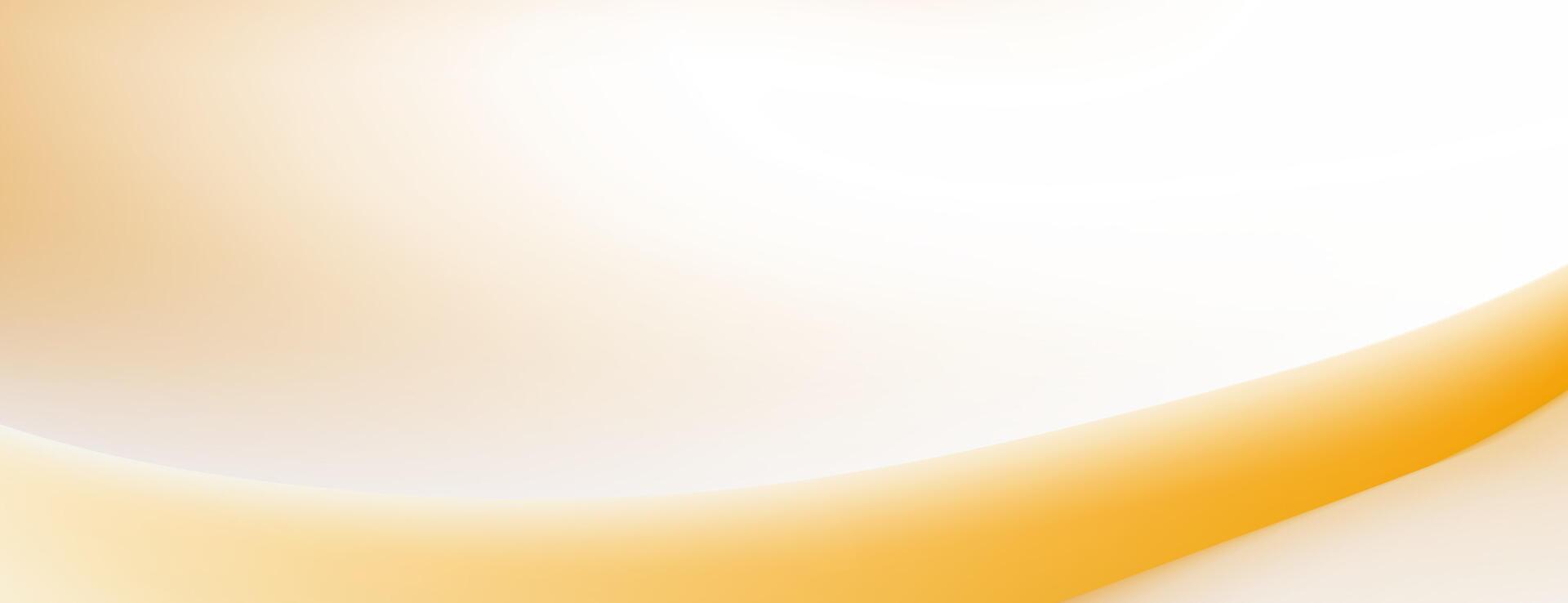 Abstract Orange Gradient Background Smooth Curves, Soft Hues, vector