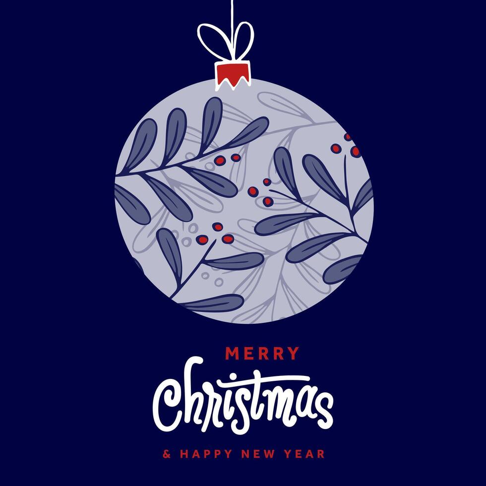 Seasons greetings with Christmas doodle gift box designs. Abstract modern geometric flat style illustrations for happy holiday cards vector