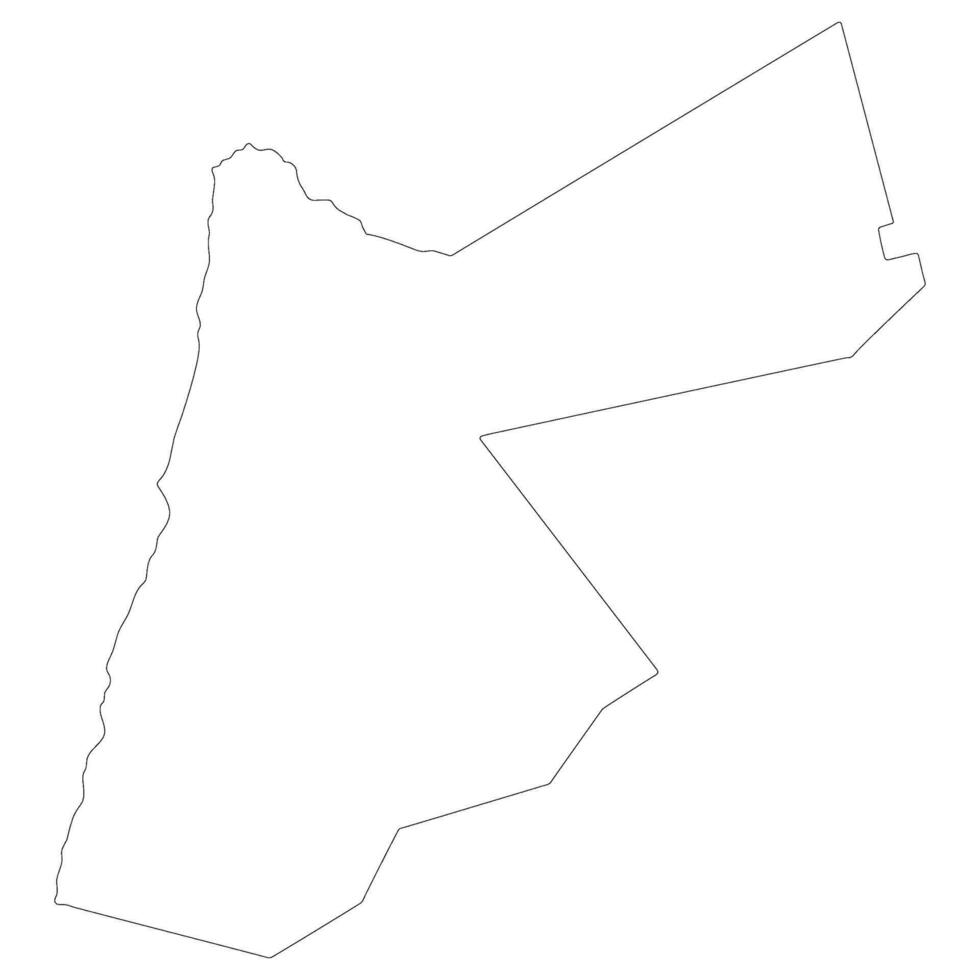 Jordan map in white color vector