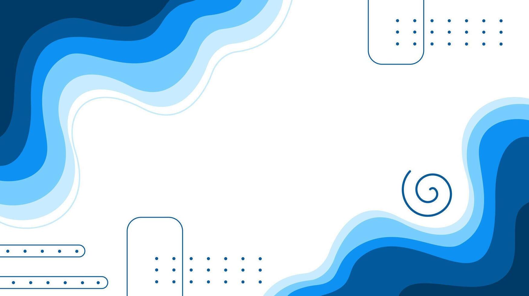 abstract blue background, background with blue waves, minimalist blue backgrounds vector