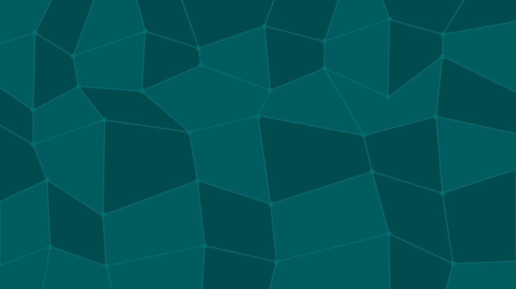 abstract geometric green background, minimalist background with connected dots vector