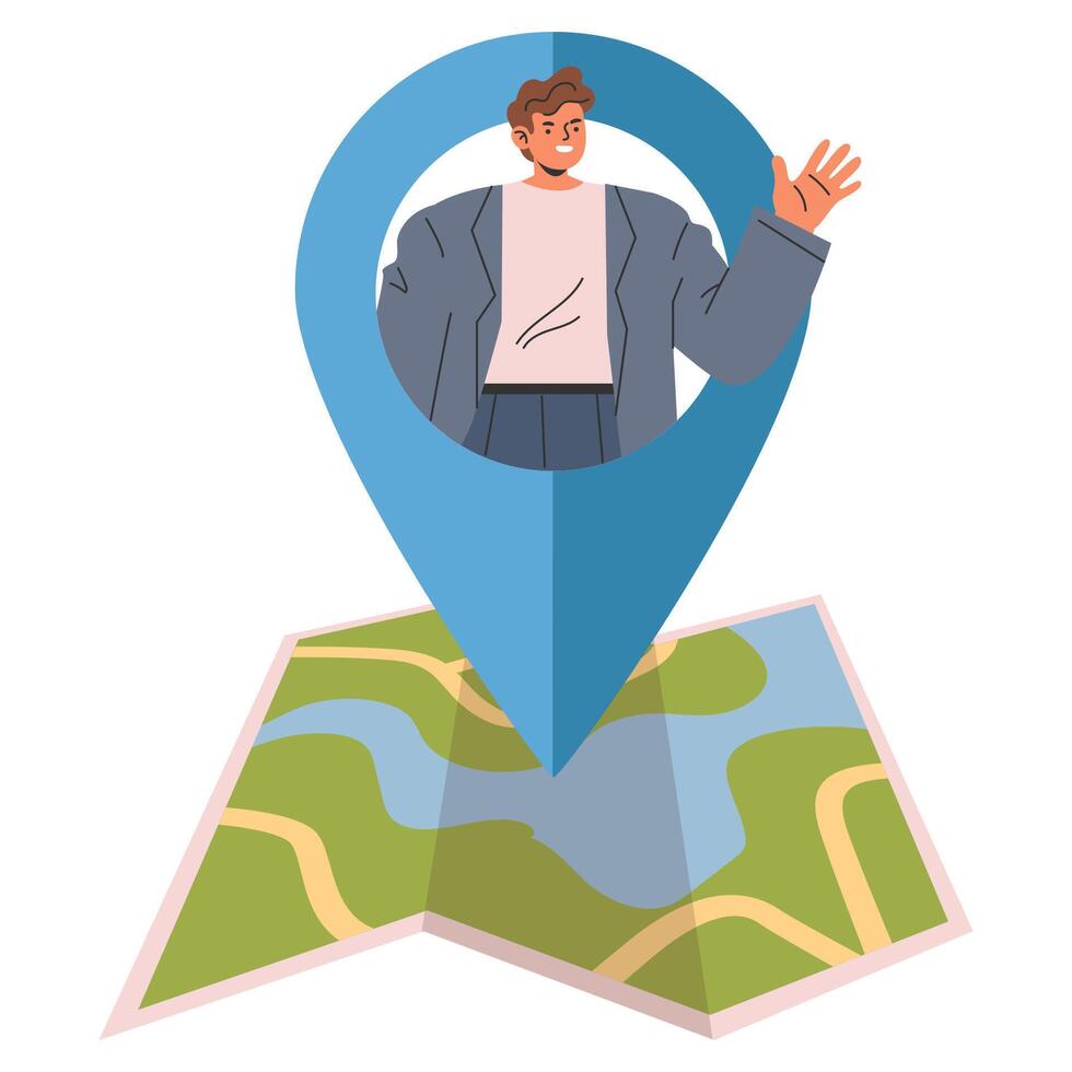 Businessman. Flat Illustration vector