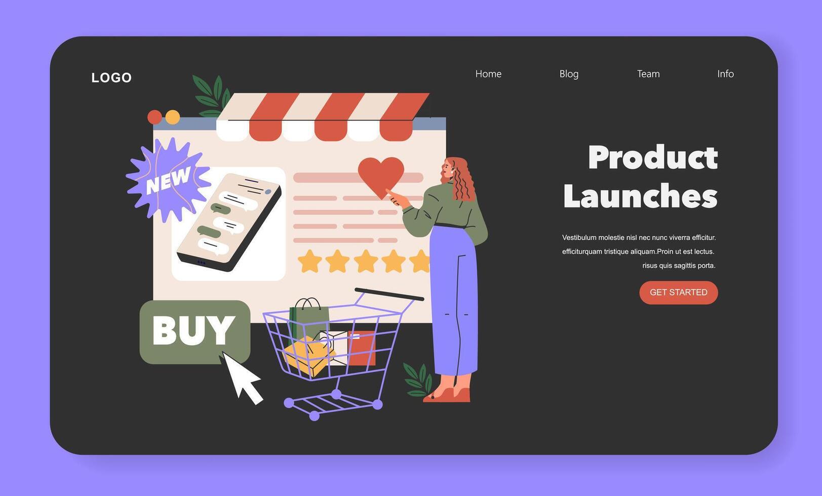 Black Friday. Flat Illustration vector