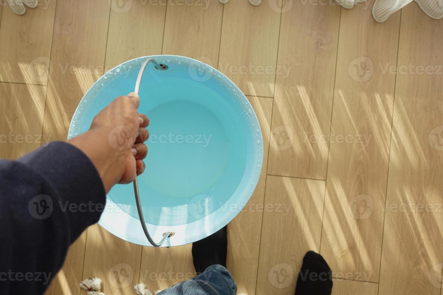 The process of Water Collection in a Modern Home Setting that is both practical and stylish photo