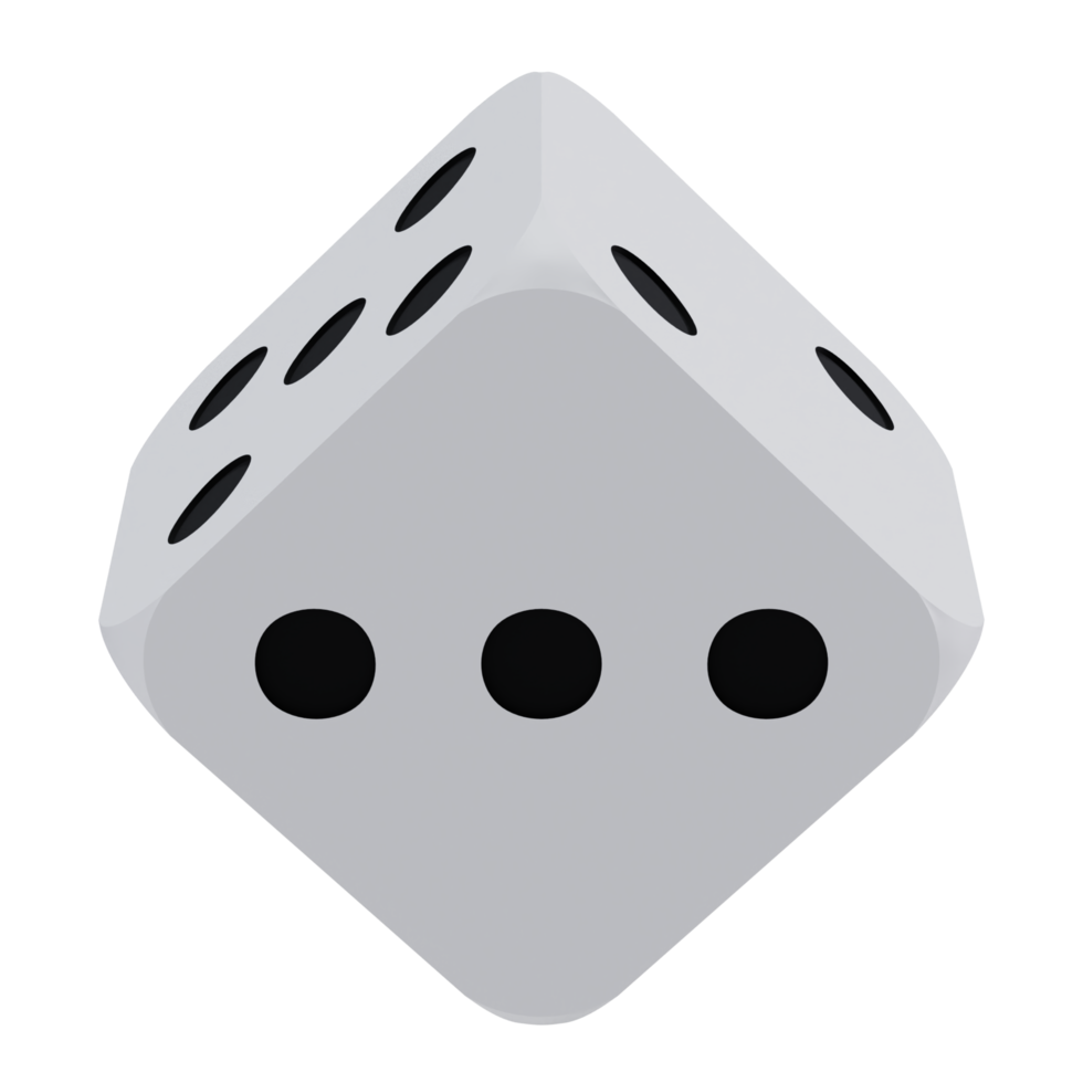 Dice - Lower Low View at 315 Degrees png