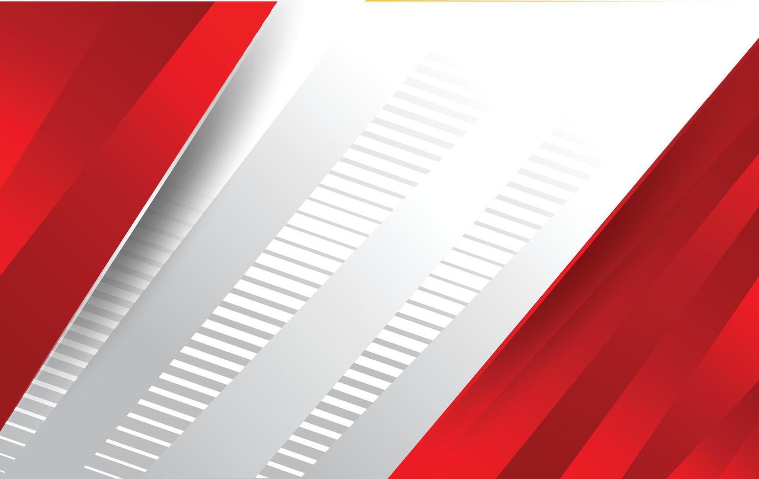 modern abstract red and white background design vector