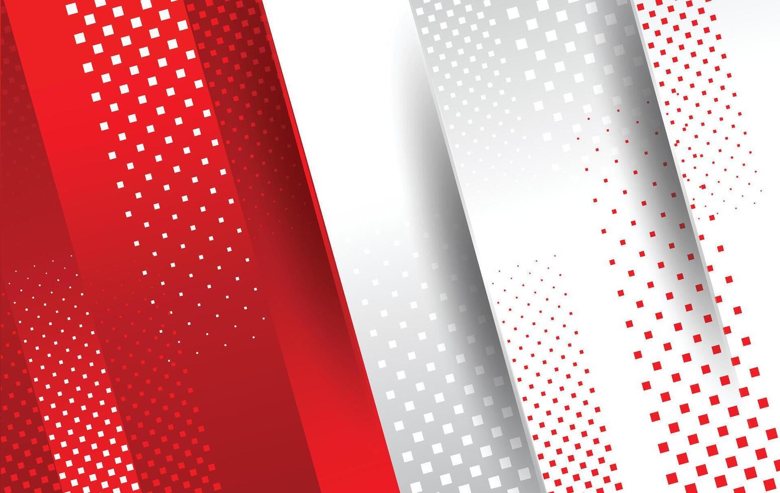 abstract red white background design vector
