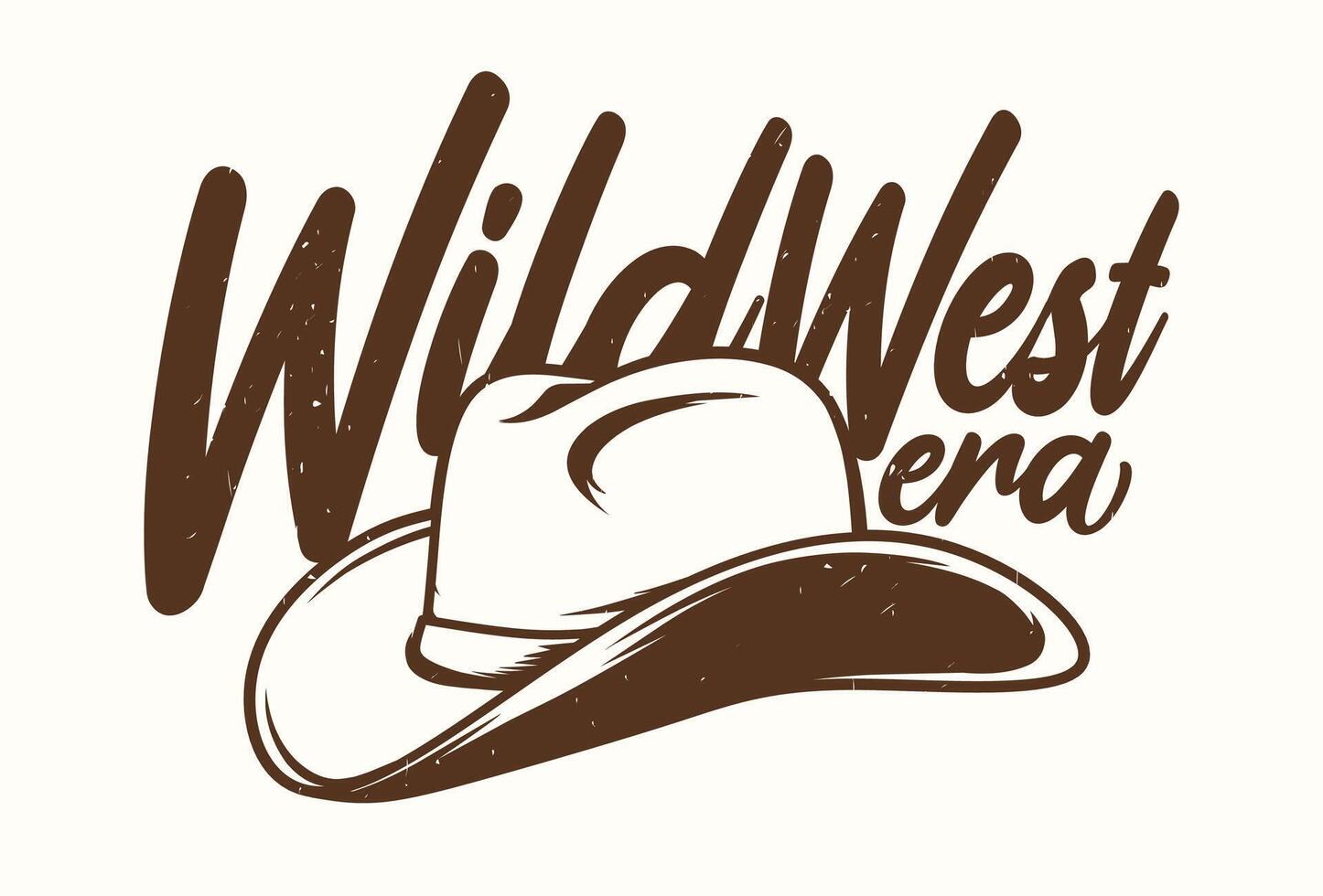 Wild West Design for Print vector
