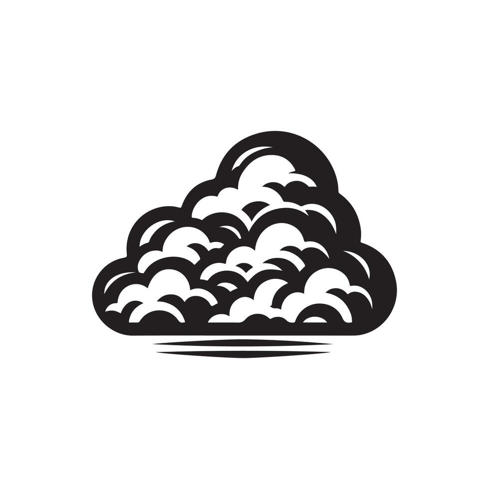 Clouds icon illustration vector