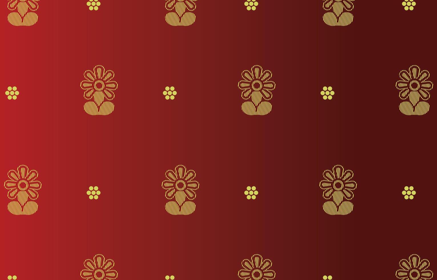 beautiful floral pattern for fabric vector