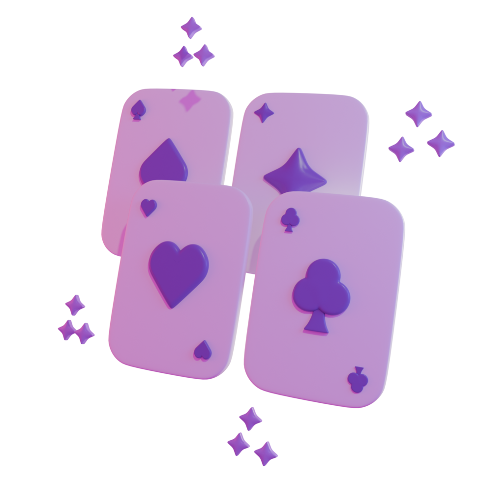 Magic card trick with hearts and diamonds png