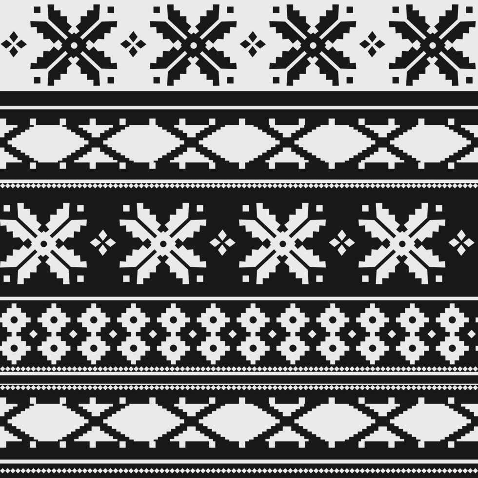 Ethnic abstract ikat art pattern, Aztec ornament print. geometric ethnic pattern seamless. Design for background, curtain, carpet, wallpaper, clothing, wrapping, Batik. vector