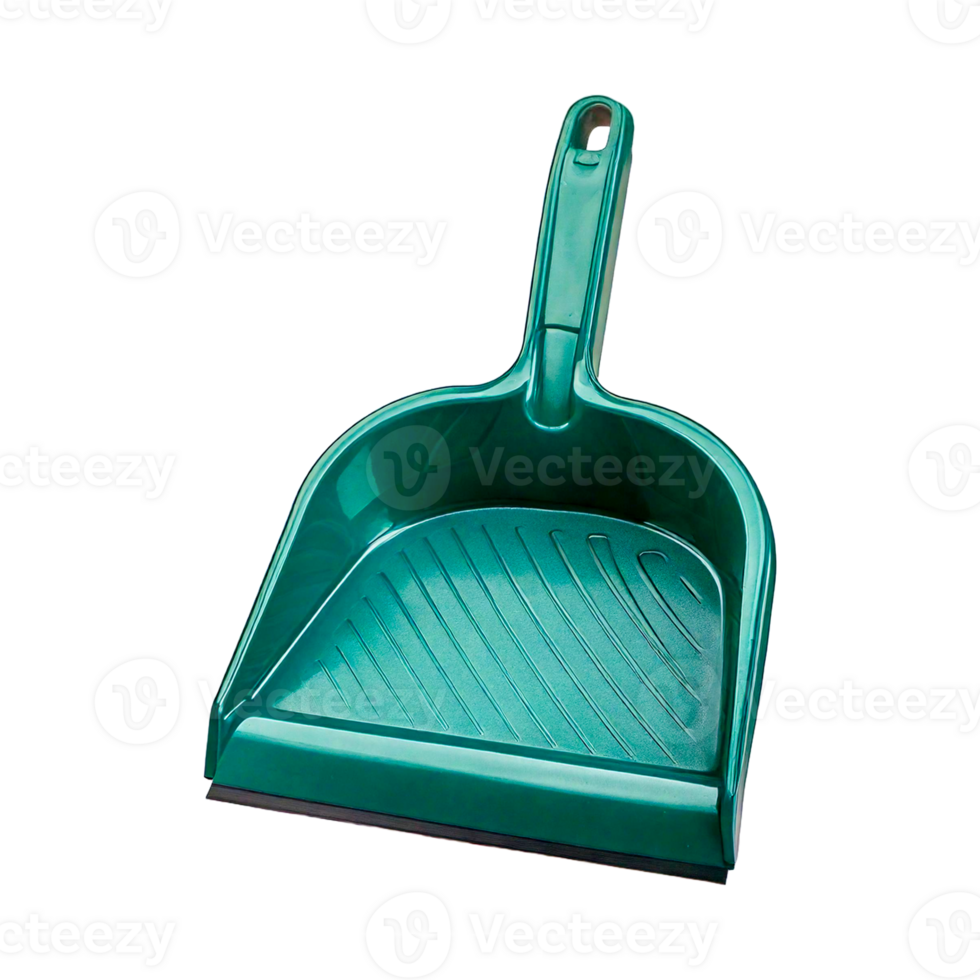 A green Dustpan png