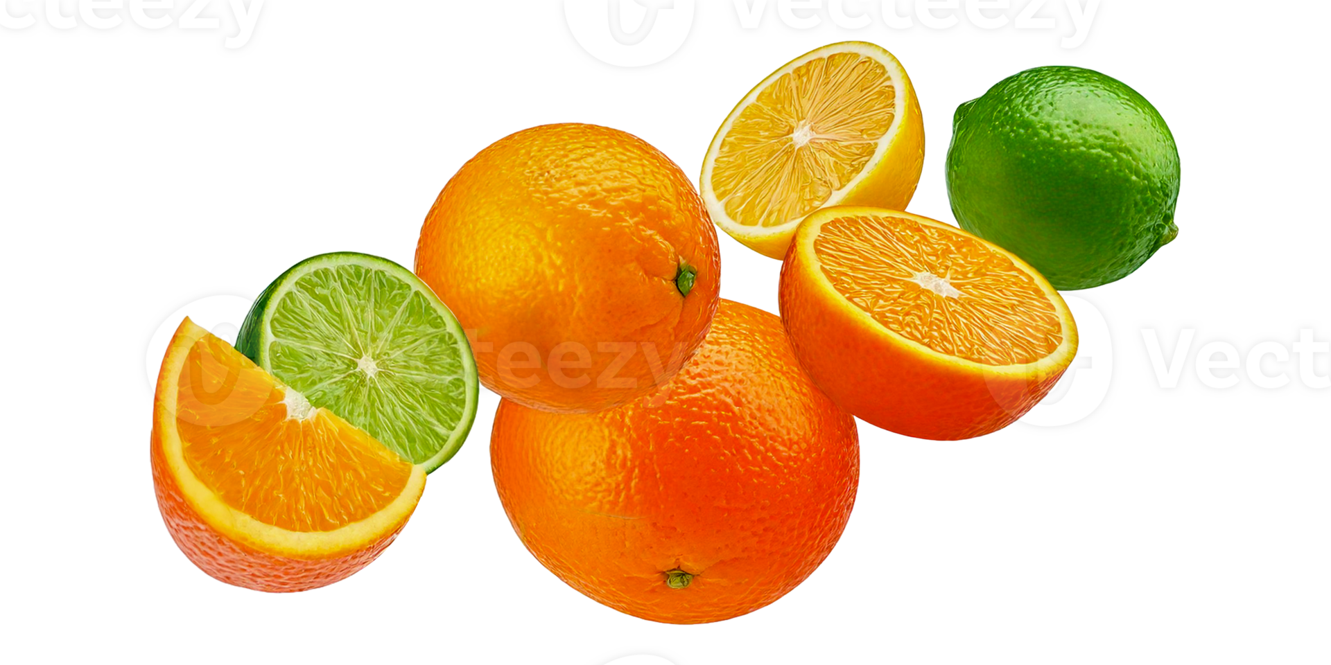 oranges, limes, and limes are displayed png