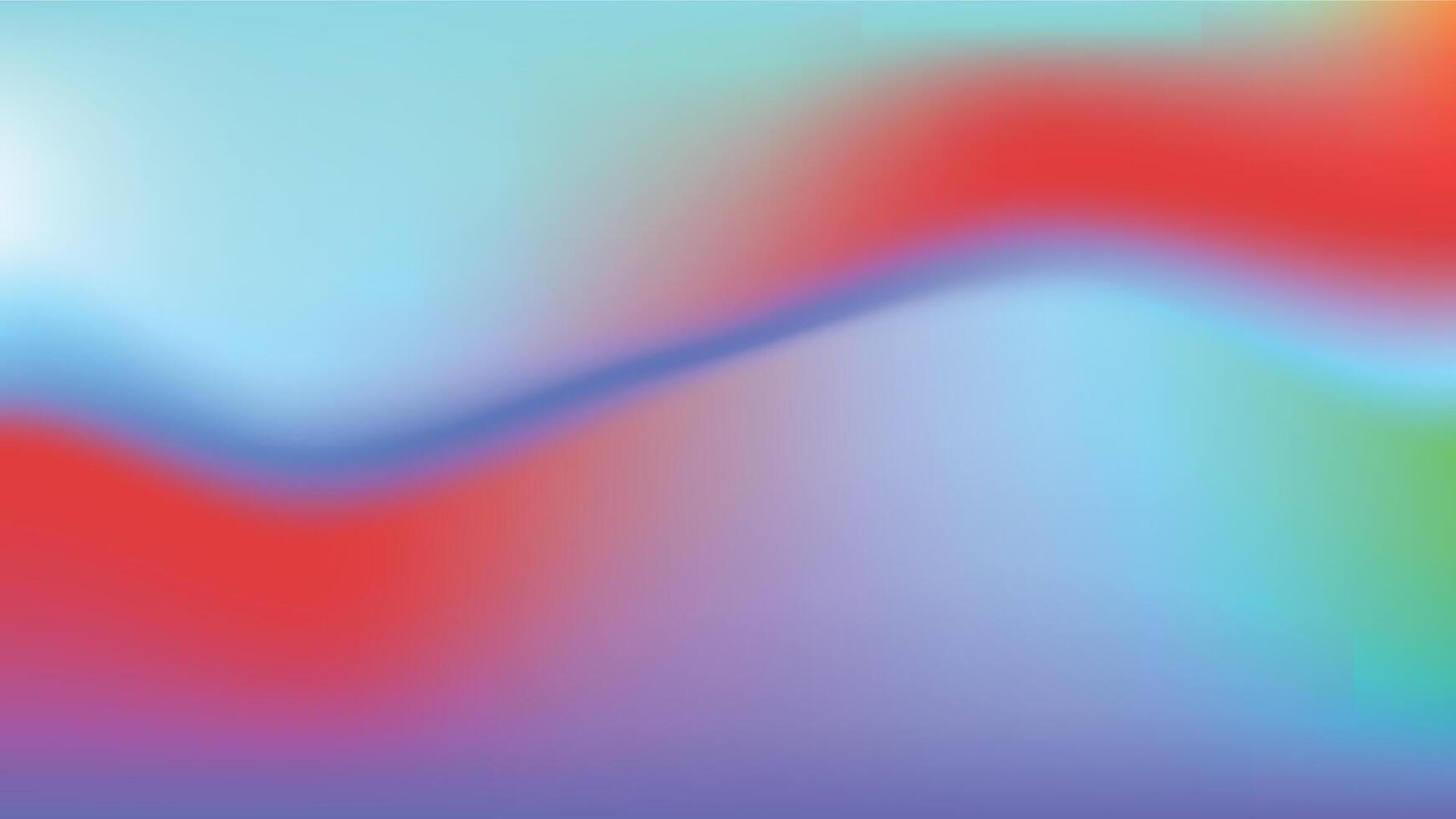 The Vibrant Gradient Mesh A Playful Fusion of red, Green, and Blue vector