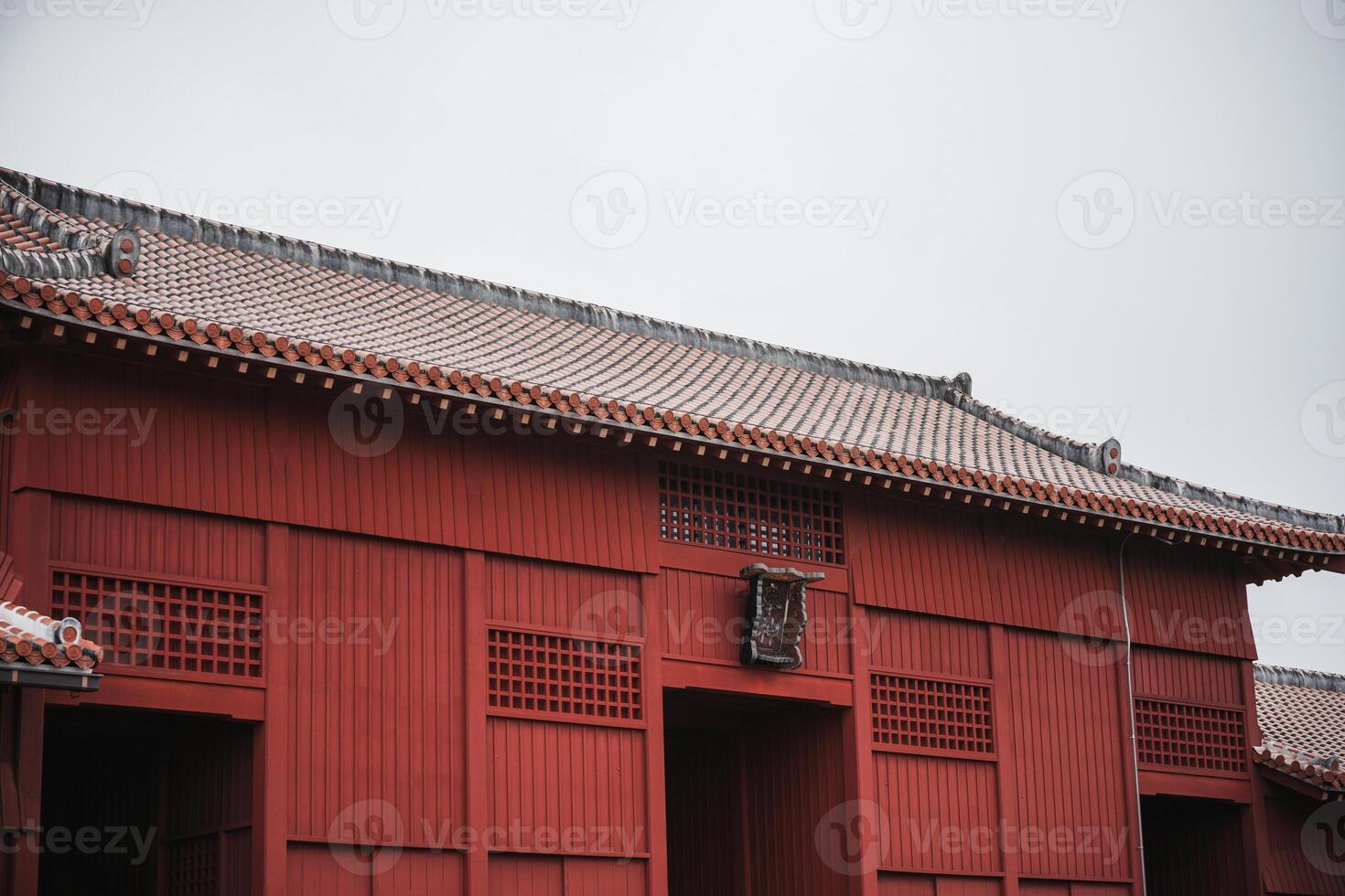 View of Shurijo Castle in Okinawa, Japan. photo