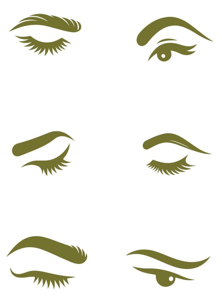 eyebrow Bliss collection logo vector