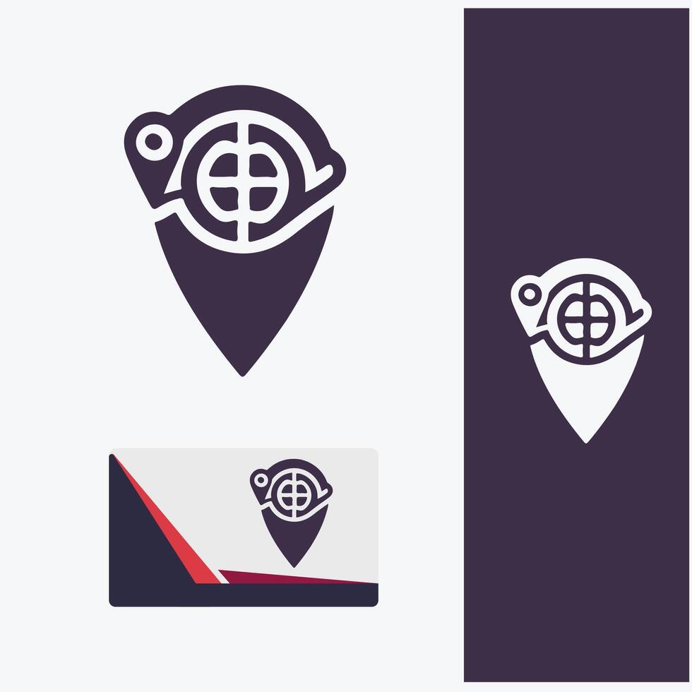 Pin Track Innovations logo vector