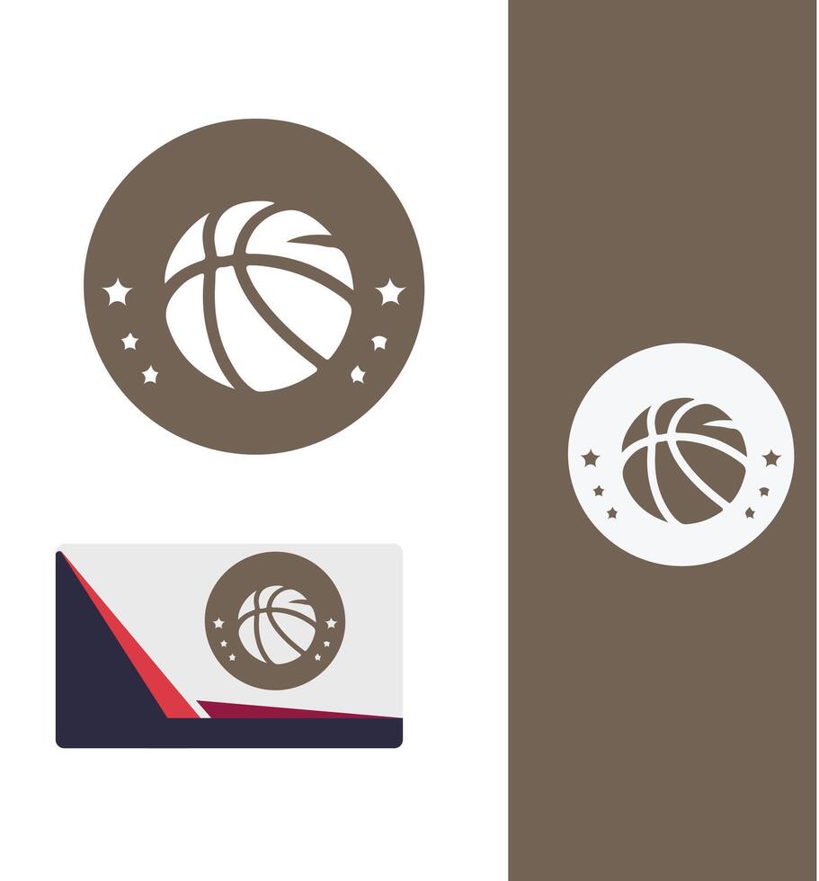 The Swish Squad BasketBall Logo vector