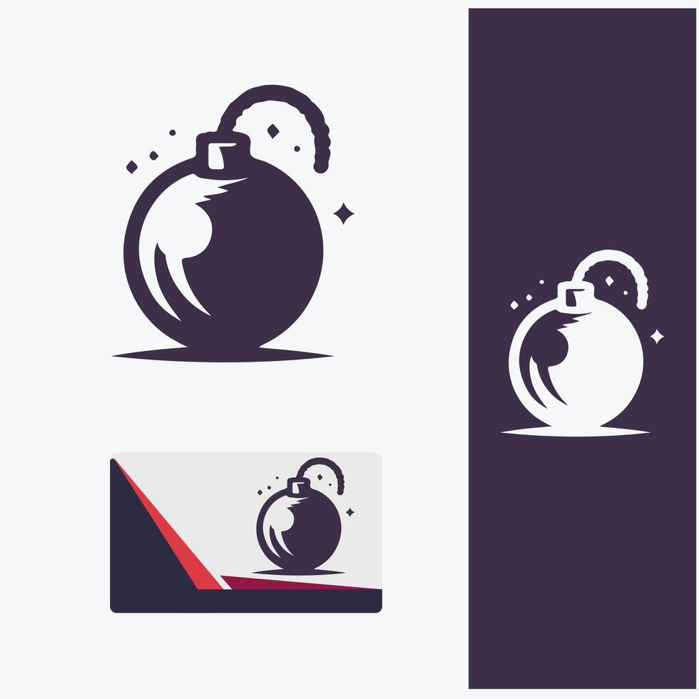 Bomb shell Branding Logo vector