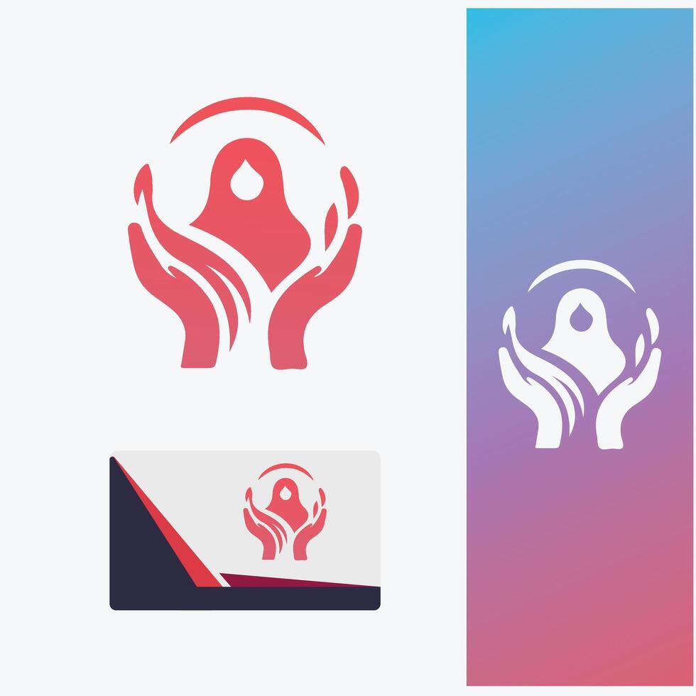 Cherish Her women care logo vector