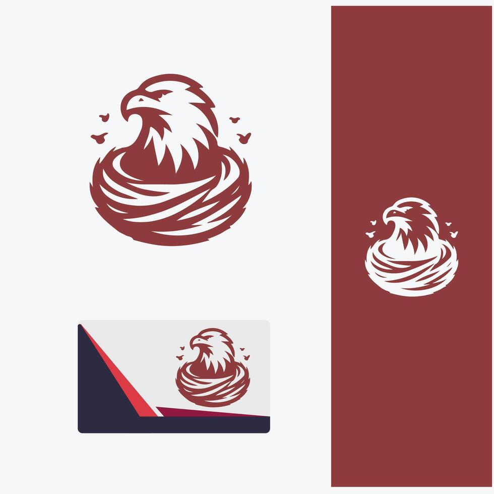 Wind ward Eagle Nest Logo vector