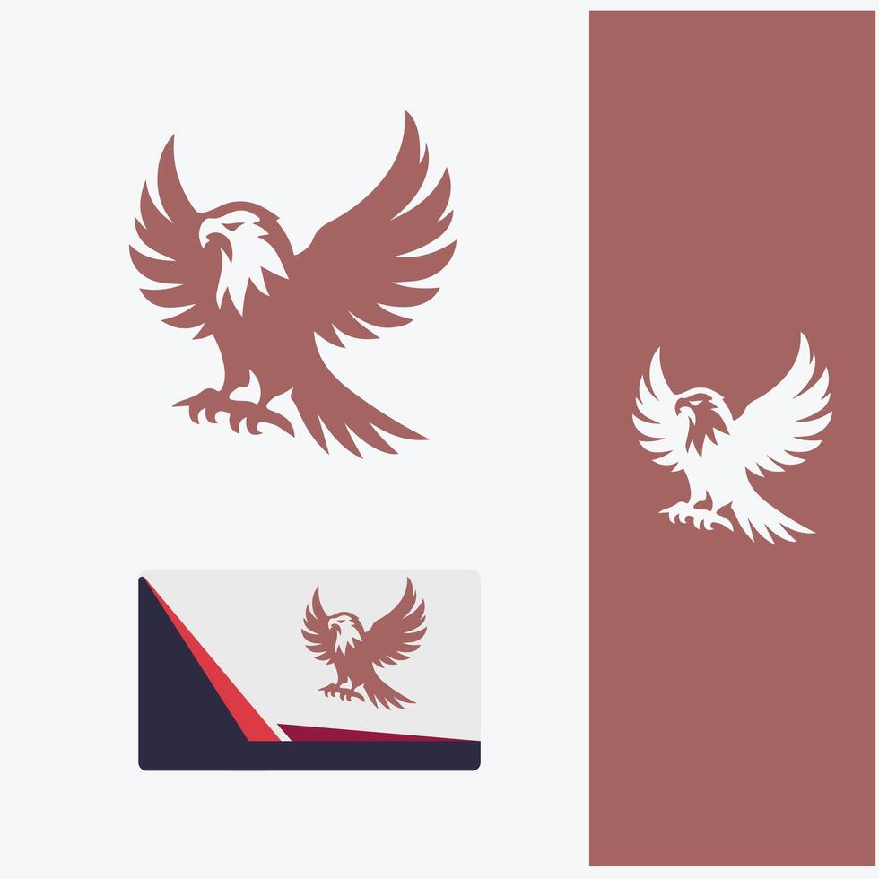 Feather Eagle Nest Logo vector