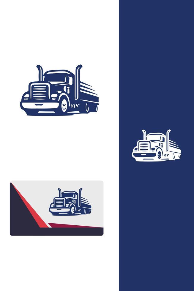 Freight Master Transport Truck Logo vector