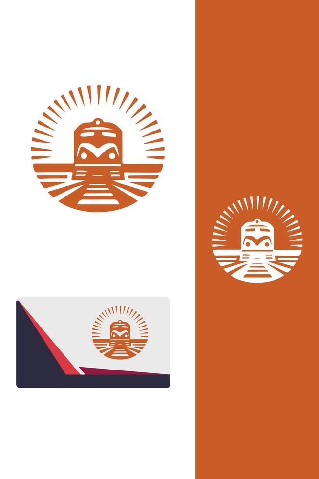 Majestic Tracks Train Logo vector