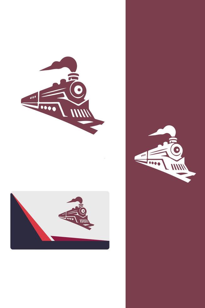 Track masters Train Logo vector