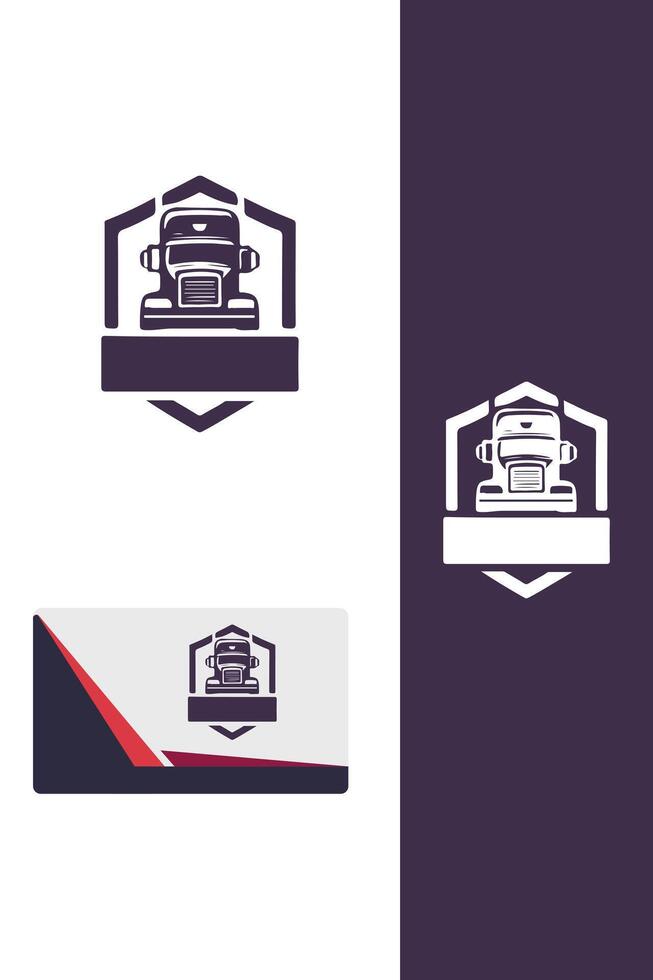Grand Freight Lines Truck Logo vector