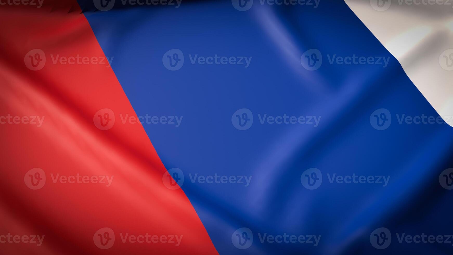 The Russia flag for national or Background concept 3d rendering. photo