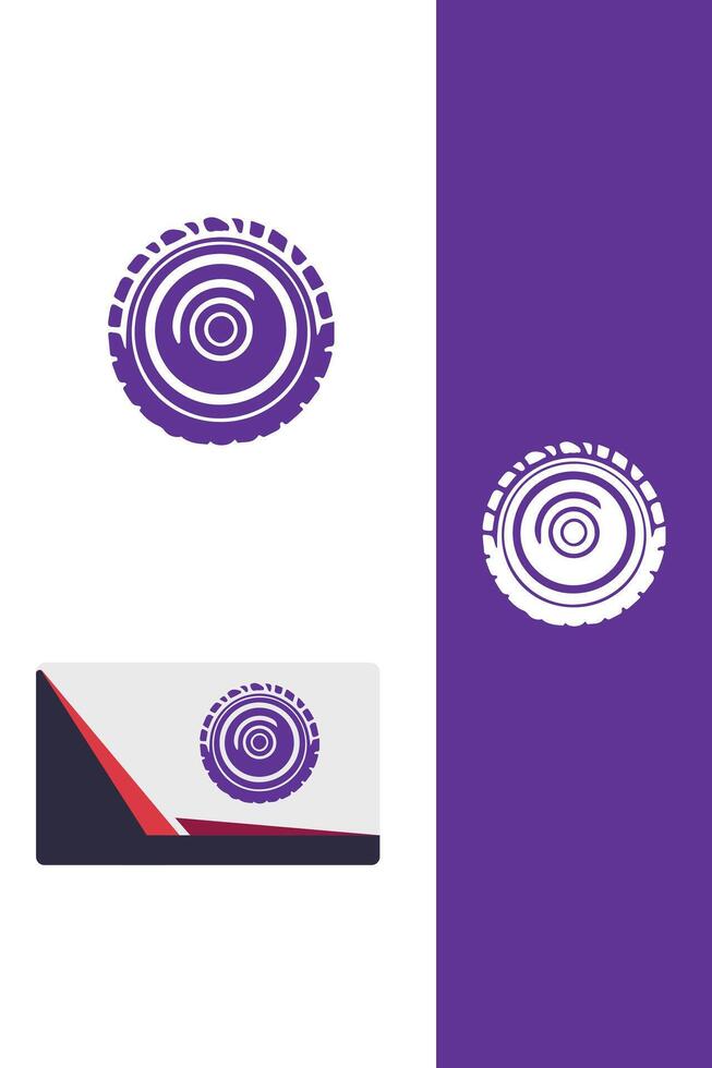 Enduro Tread tire logo vector