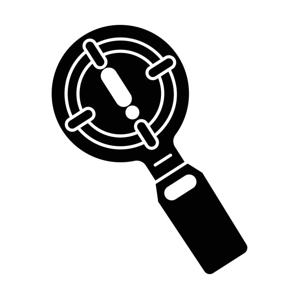 Issue icon on white background vector