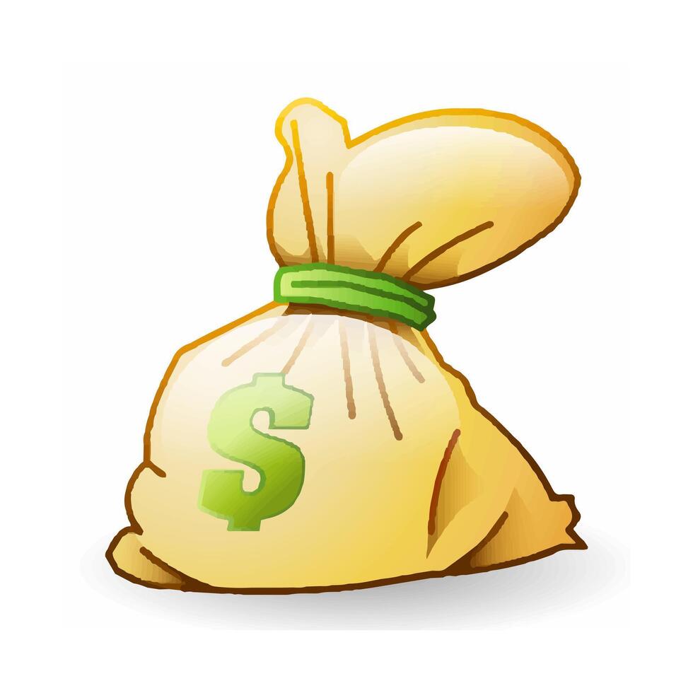 Money Bag Illustration vector