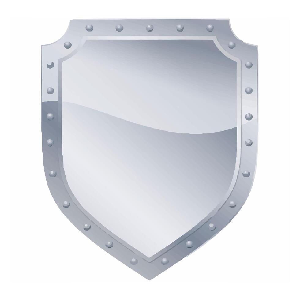 Shield Cartoon Illustration vector