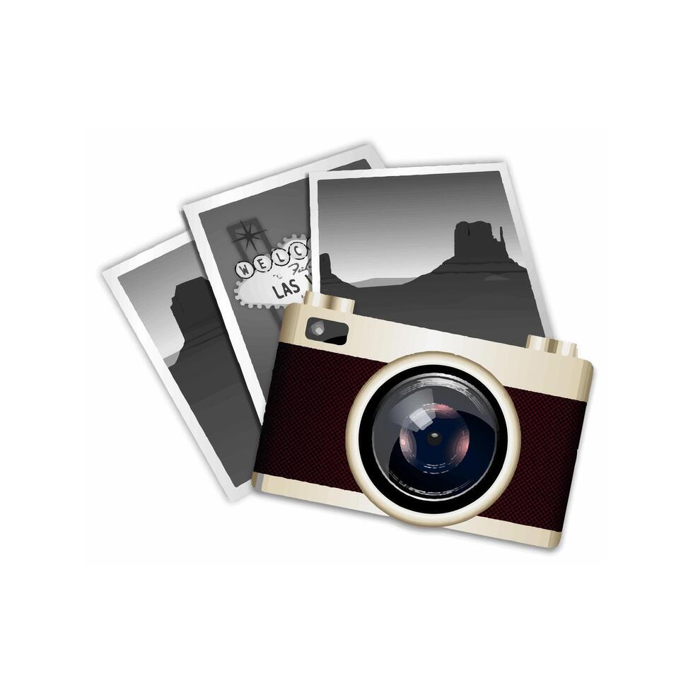 Camera Foto Illustration vector