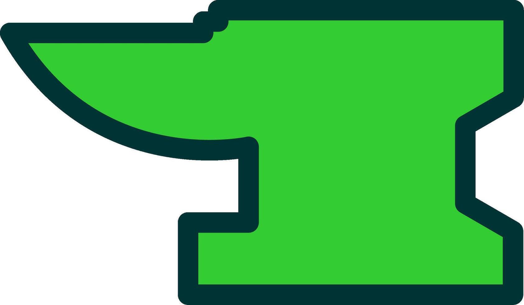 Anvil Colorful Icon Style vector