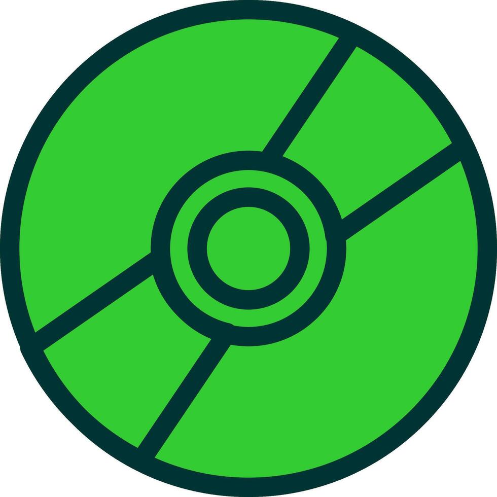 Cd Colorful Icon Style vector