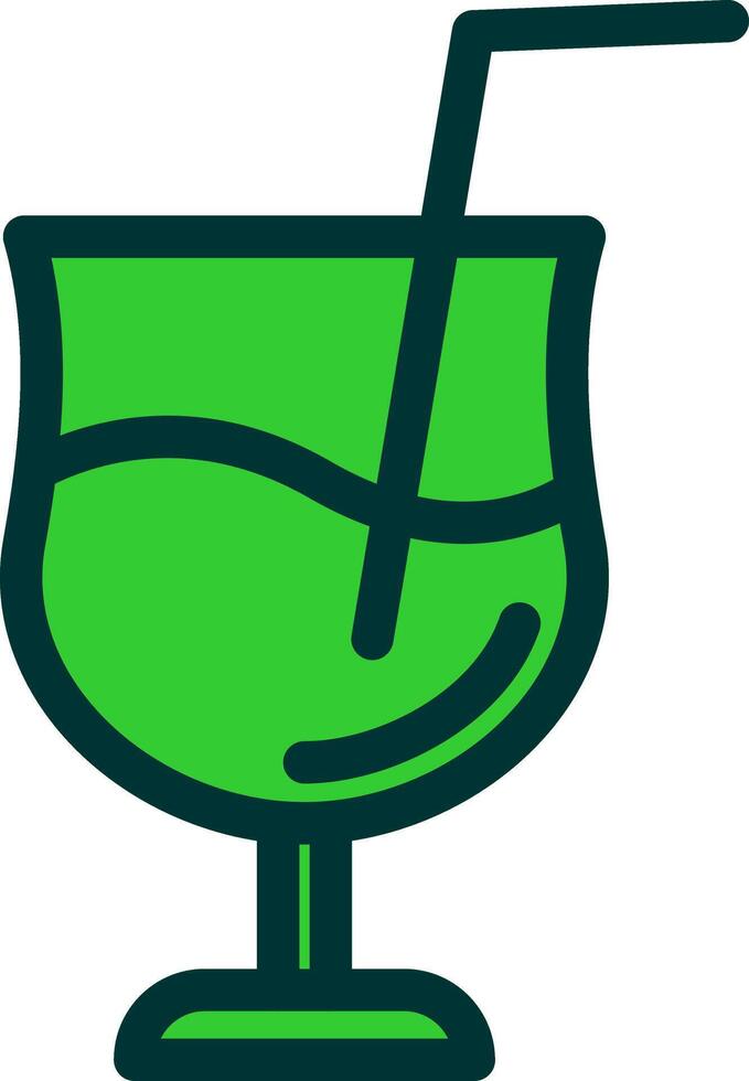 Cocktail Colorful Icon Style vector