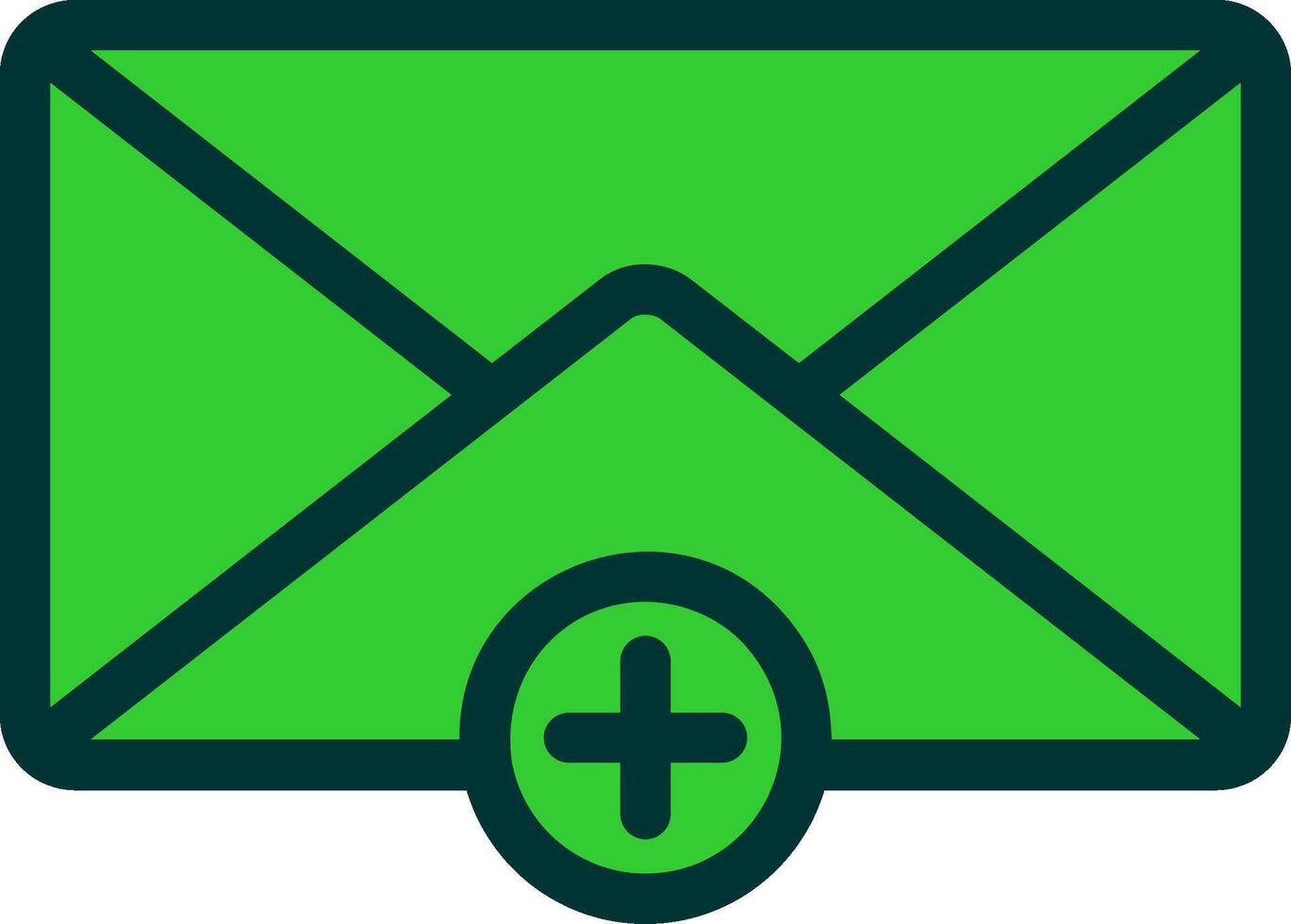 MAIL Colorful Icon Style vector
